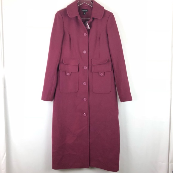 long tall sally Jackets & Blazers - SALE NWOT Long Tall Sally Purple Maxi Coat